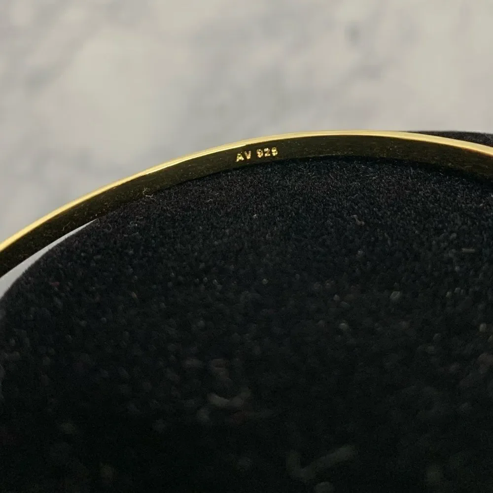 NWOT Argento vivo enamel bangle bracelet mint‎